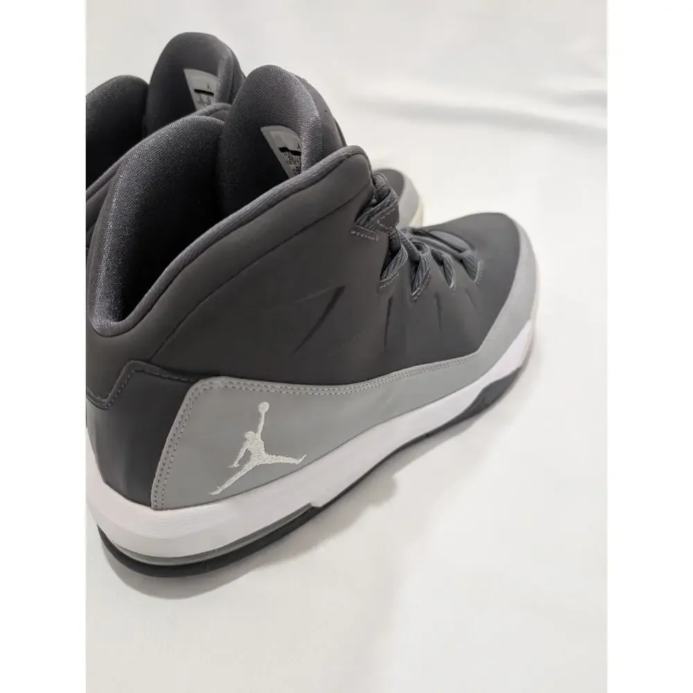Jordan Air Deluxe (M Size 13) 807717 003 Dark Gray White Wolf Gray